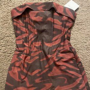 With Jean Corset Chloe Dress
